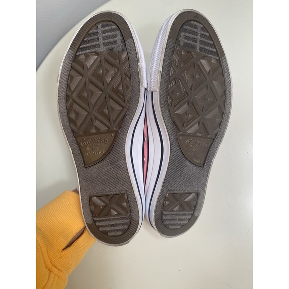 Converse All Star low-top Pink Purple Customized Rhinestone Bling sneakers Sz 6 - Picture 5 of 6